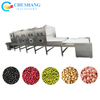 Tunnel Microwave Ormosia Soybeans Black Beans Mung Beans Peanuts Dryer Drying Roasting Baking Sterilization Machine
