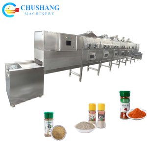 Industrial Tunnel Microwave Spices Powder Sterilizer Chili Pepper Cumin Ginger Powder Dryer