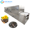 Tunnel Microwave Sunflower Kernels Pumpkin Seeds Roaster Nuts Drying Ripening Sterilization Machine