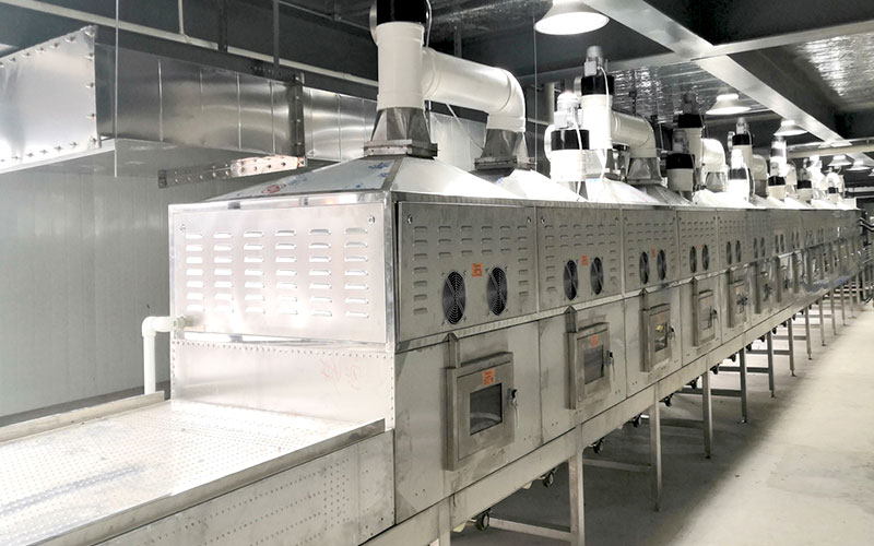 Ultra-Low Moisture Microwave Drying Machine