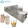 Rapid Microwave Food Beverage Sterilization Machine Packed Drinks Milk Tea Juice Sterilizer