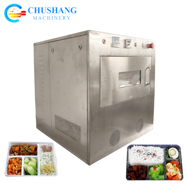 Commercial Cabinet Microwave Fast Food Heating Oven Pre-Made Food Chilled Food Heating Sterilization Processing Machine