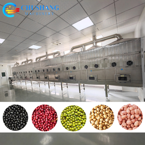 Automatic Microwave Beans Heating Roasting Machine for Black Beans Soybean Peanut Corn Nuts